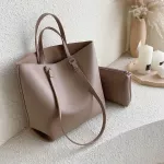Fe Winter New Large Oulder Tote Bag Luxury Brand Mesger Bag Large Capacity Bucet Women Handbag