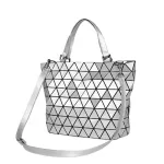 Mmer Mercerized Women's Handbags Diamond Geometric Oulder Bags Rable Oulder Strap Bag Large Capacity Tote Bags