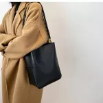 Hi-Quity Large-Capacity Retro Oulder Bag Autumn And Winter New Women's Designer Mesger Bucet Bag