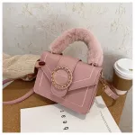 New H Handle Solid Cr Oulder Crossbody Hand Bag