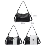 Women Soft Leather Handbags Hi Quity Tassel Crossbody Bags For Women Leather Mesger Bags Vintage Leather Bags Sac A Main