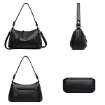 Women Soft Leather Handbags Hi Quity Tassel Crossbody Bags For Women Leather Mesger Bags Vintage Leather Bags Sac A Main