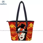 David Bowie Oulder Bag -Handle Funny Handbag Office Student Bul Leather NG BAG