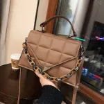 Popular Plaid Handbag SMSger Bag Chain Fe Crossbody Bag New Women Hi Quity Cr Tote Bags X141H