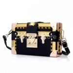 Luxury Handbags Women Famous Rivet Box Mini Cube Brand Design Crossbody Bags For Mesger Bolsos Mujer