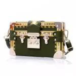 Luxury Handbags Women Famous Rivet Box Mini Cube Brand Design Crossbody Bags For Mesger Bolsos Mujer