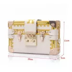 Luxury Handbags Women Famous Rivet Box Mini Cube Brand Design Crossbody Bags For Mesger Bolsos Mujer