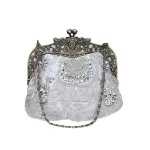 Classic Women Clutches Se Vintage Handmade Beg Ning Bags Fes Wedding Party Brid Tote Handbags Clutch Se
