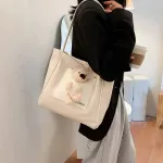 Designer Large Canvas Handbags Women Print Graffiti Totes Brand Luxury Cute Ca Big Letter Oulder Bags Ng Bags