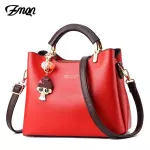 Zmqn Fe Bags For Women Red Handbags Ladies Lely Oulder Sml Bag Girls Pu Leather Cross Body Bags Bolsa Finina A579