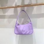 CA OULDER BAG for Women Trendy Fluorescent Nylon Handbag Fe sml Baxillary Baguette Mini Hand Bag