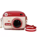 New Design Fun Camera Style Pu Ladies Oulder Bag Handbag Girl's Crossbody Mini MESGER BOLSA FLAP SE