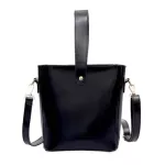 Reprcla New Women Handbag Pu Leather Oulder Bag Crossbody SML BUCET MESGER BAGS for Women Ca Tote Hand Bag