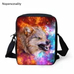 Nopersonity Women Mini Mesger Bags Wolf Prints Oulder Bags For Ladies Ca Sml Crossbody Bags Hot