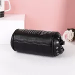 Pu Leather Sml Oulder Mesger Bags For Women Chain Rivet Loc Crossbody Bag Fe Travel Mini Bags