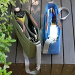 Lit Weit Multi-Partment Storage Oulder Bag Portable Travel Mesger Bag Clothes Orgainzer Food Handbag Se