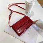 PU Leather Crossbody Bags for Women Stone Oulder Bag Women Ladies Clutch Bags Mini SML Mesger Bags for Women