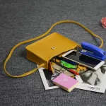 Mmer Womens' Pouch Pu Leather Women Oulder Bags Mesger Bag Fe Sml Crossbody Bag White Red Blue B Handbags