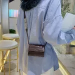 Pu Leather Crossbody Bags For Women Stone Oulder Bag Women Ladies Clutch Bags Mini Sml Mesger Bags For Women