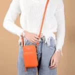 Women's Solid Cr Wlet Ladies Sml Diagon Bag Multi-Function For Storage Mobile Phone Clutch Bag Se For Fe