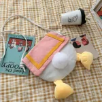 Cute Canvas Orean Mesger One Oulder Ca Student Bag Versa Multifunction Girl Mobile Phone Mochila Mujer