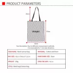 Cranim En Women Handbag Cute Anim Dog Cavier Charles Spaniel Print Ladies Durable Folding Oer Bag