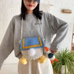 Cute Canvas Orean Mesger One Oulder Ca Student Bag Versa Multifunction Girl Mobile Phone Mochila Mujer