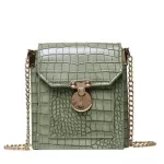 Luxury Designer Women's Mesger Bag Crocodile Pattern Loc Portable Chain Bag New Product One-Oulder Mobile Phone Bag