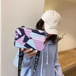Luxury Handbag Women Oulder Bag Geometric Pattern Sml Luggage Bag Women Itcase S Crossbody Bag Clutch Bag
