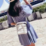 Women's Hollow Oulder Bag Funny Pac Mmer Multi-Function Bag Multi-Layer Handbag Fe Ca Mesger Bags