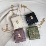 Luxury Designer Women's Mesger Bag Crocodile Pattern Loc Portable Chain Bag New Product One-Oulder Mobile Phone Bag