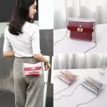 Women Pvc Clear Bag Satchel Bag Transparent Oulder Crossbody Bags For Women Mini Ladies Mesger Ca Sml Handbag