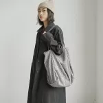 Women Won Canvas Bags I Pattern Vintage Plaid Fe Extra Large Capacity Big Tote Handbag Ladies Ca Oulder Bag