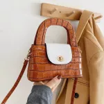 Women Bag Sml Handbag Leather Flap Hand Bags For Women Mini Crossbody Bag Vintage Design Lady Daily Clutch Oulder Se