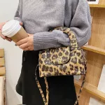 Women Bag Sml Handbag Leather Flap Hand Bags For Women Mini Crossbody Bag Vintage Design Lady Daily Clutch Oulder Se