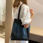 Ladies Hi Quity Oulder Bag Pu Leather Classic Solid Cr Ladies Oulder Bag Portable Large Capacity Ng Bag