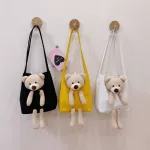 Cute Women Canvas Oulder Bag Handbag Fe Ca Totes Cartoon Ng Daily Travel Bagsoulder Pouch For Girls