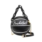 New Personity FE Leather Basetbl Bag New Bl Ses for Teenagers Women Oulder Bags Crossbody Chain Hand Bags