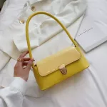 Retro Solid Cr Pu Leather Handbags for Women Oulder Bag Fe sml Elnt Totes Lady Handbag Luxury Hand Bag SE