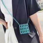 Mini Bags Bead Weave Oulder Bag Women Banquet Party Crossbody Bag Fe Luxury Women's Sml Cn Se
