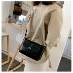 Sf Solid Cr Pu Leather Crossbody Bags For Women New Luxury Quity Oulder Mesger Bag Fe Handbags And Ses