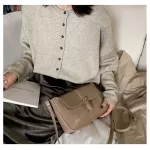 Sf Solid Cr Pu Leather Crossbody Bags For Women New Luxury Quity Oulder Mesger Bag Fe Handbags And Ses
