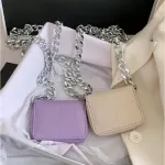 Crocodile Pattern Mini Flap Crossbody Bag Mmer New Quity Leather Women's Designer Handbag Chain Oulder Mesger Bag