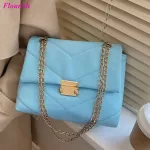 Soft Leather Oulder Bag Chain Crossbody Bags For Women Ses And Handbags Luxury Brand Designer Thread Sac A Main