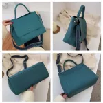 Simply PU Leather Crossbody Bag for Women Solid Cr Oulder Mesger Bag Lady Chain Travel Ss and Handbags