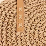 Round Straw Bags Women Ng Bag Mmer Ca Handmade Wen Circle Rattan Beach Handbags Fe Straw Oulder Bags