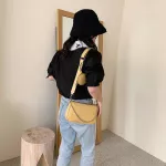 Chain PU Leather Crossbody Bags for Women Merms Handbags Mini SES LADY TRAVEL CROSS BOG