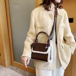 Stone Pattern Pu Leather Crossbody Bags For Women Branded Trend Oulder Handbags Lady Luxury Hand Bag