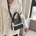 Stone Pattern Pu Leather Crossbody Bags For Women Branded Trend Oulder Handbags Lady Luxury Hand Bag
