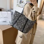 Women Bags Design Snan Pattern Quity Oulder Bag Lady Large Capacity Ng Bag Women Totes Se And Handbag